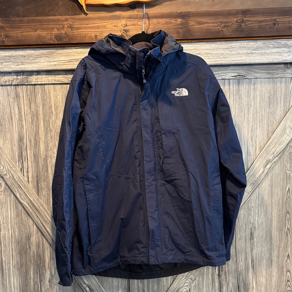 The North Face Men’s Navy Hooded Jacket